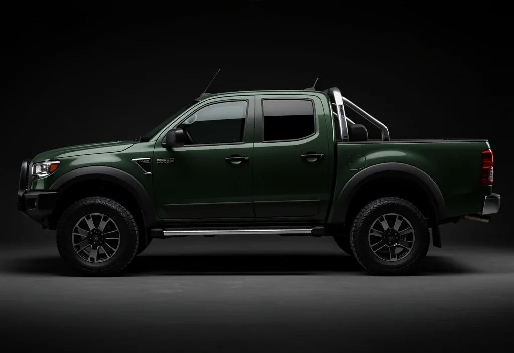 Camioneta SUV de la flota Zelionravis